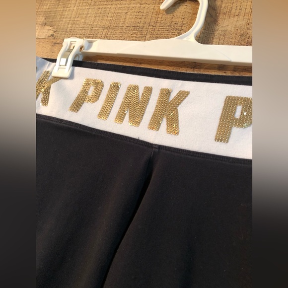 Victoria's Secret PINK vintage Sequin yoga leggings - Picture 3 of 7